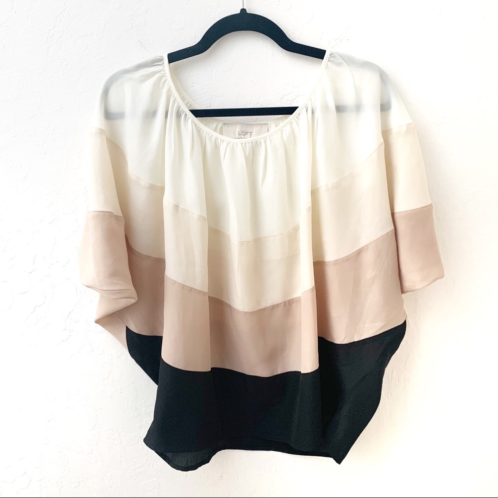 LOFT Stripe Blouse